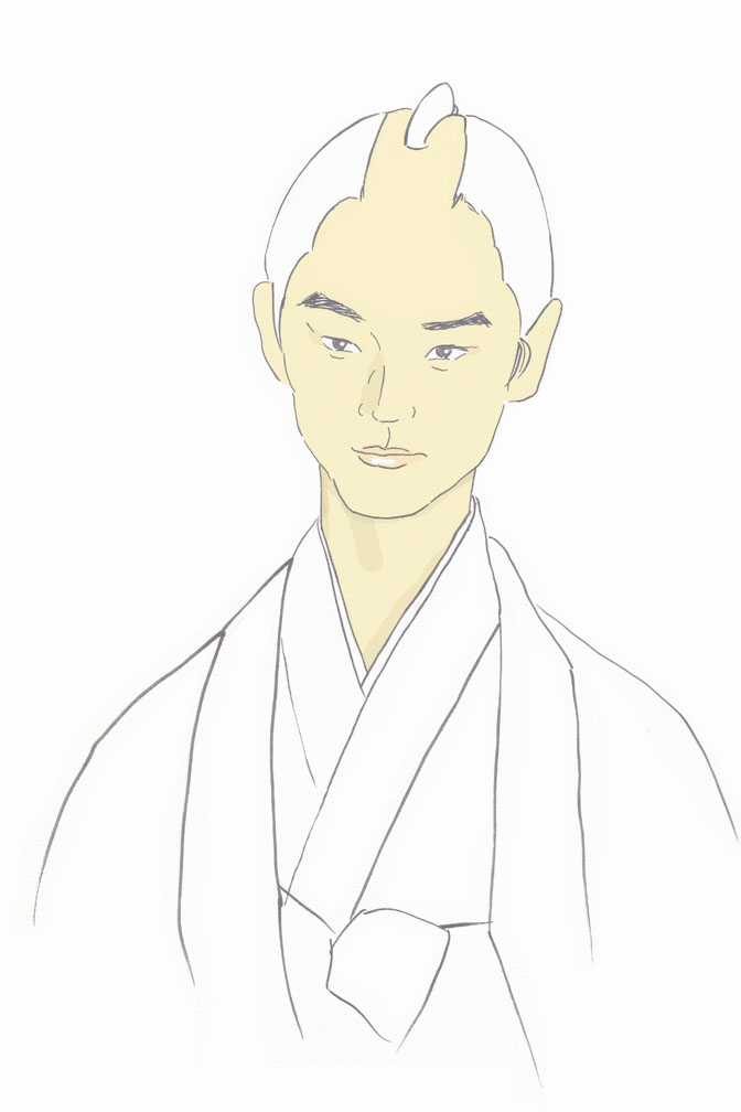 20130825_穏やかな顔の殿_習作2.jpg